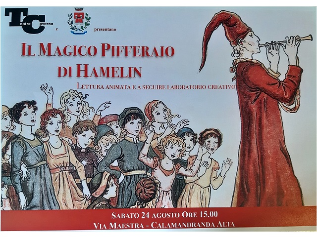 Calamandrana Alta | Lettura animata "Il magico pifferaio di Hamelin"