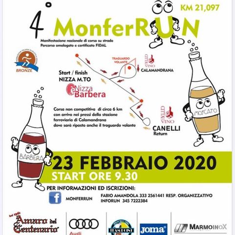 MODULO DI ISCRIZIONE 4° MONFERRUN 