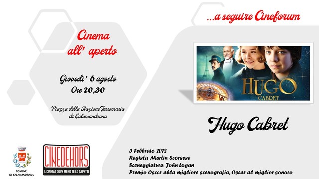 Calamandrana | Cinema all'aperto - proiezione "Hugo Cabret"